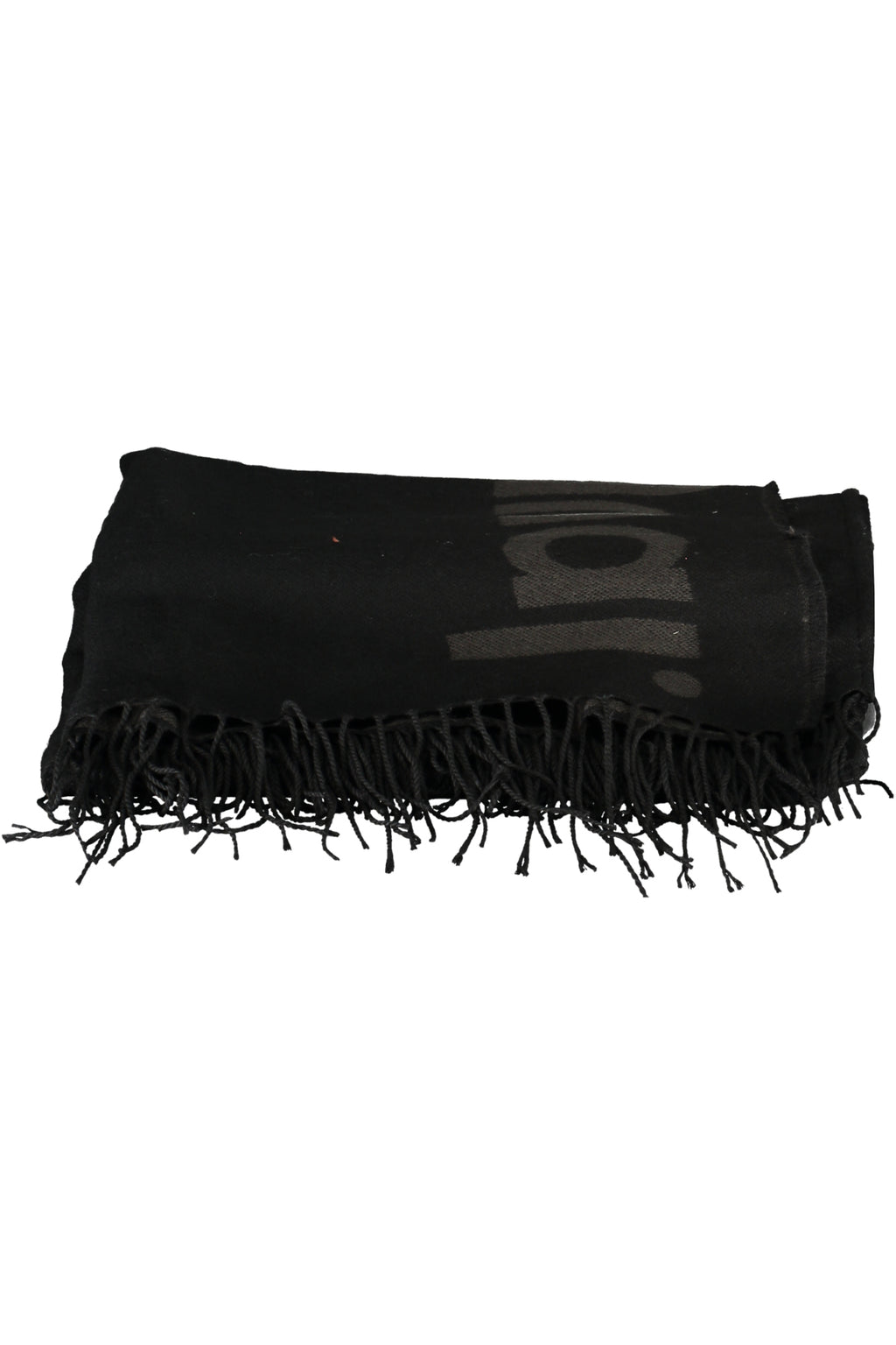 DESIGUAL BLACK WOMEN'S PONCHO