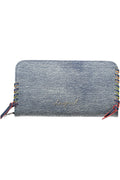 DESIGUAL WOMEN'S BLUE WALLET