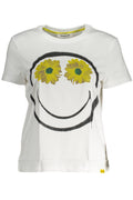 DESIGUAL SHORT SLEEVE T-SHIRT WOMEN WHITE