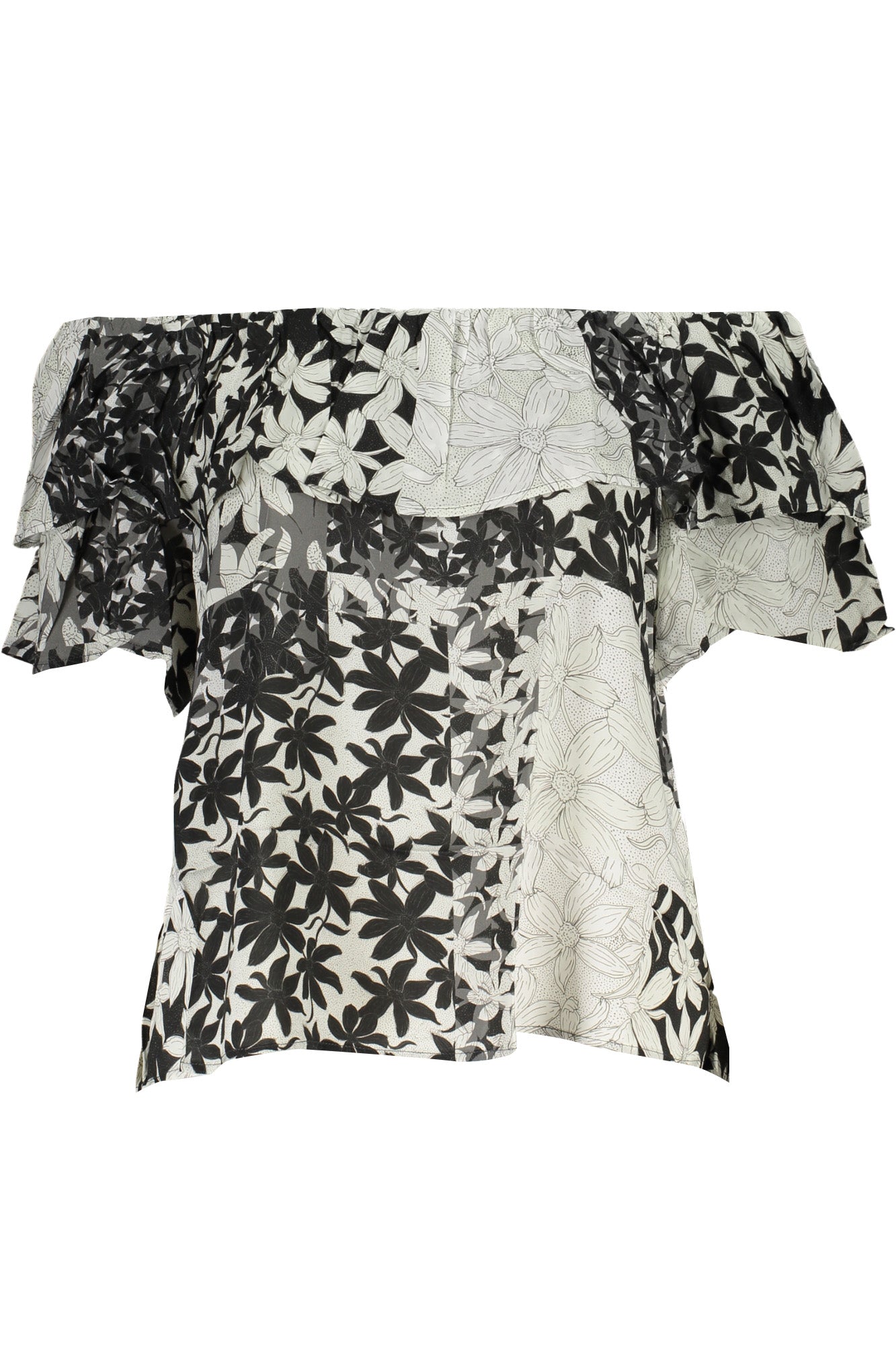DESIGUAL WOMEN'S SHORT SLEEVE T-SHIRT WHITE