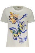 DESIGUAL WOMEN'S SHORT-SLEEVE T-SHIRT WHITE