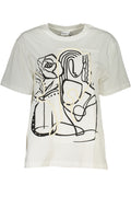 DESIGUAL WOMEN'S SHORT SLEEVE T-SHIRT WHITE