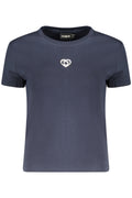DESIGUAL WOMEN'S SHORT-SLEEVE T-SHIRT BLUE