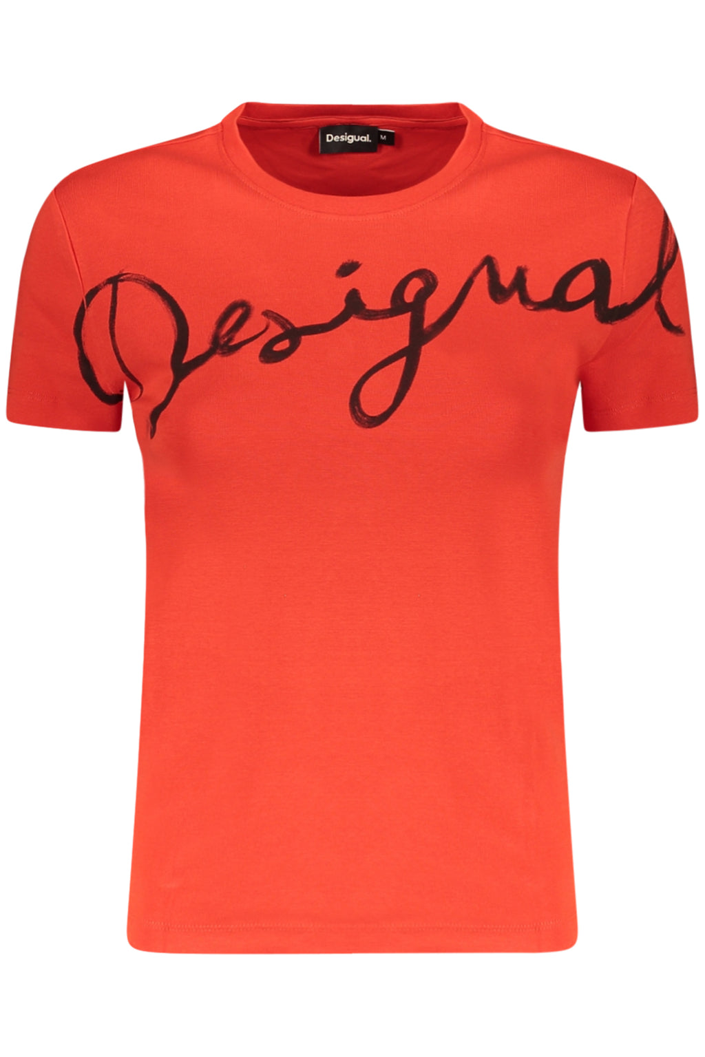 DESIGUAL WOMEN'S SHORT-SLEEVED T-SHIRT, RED