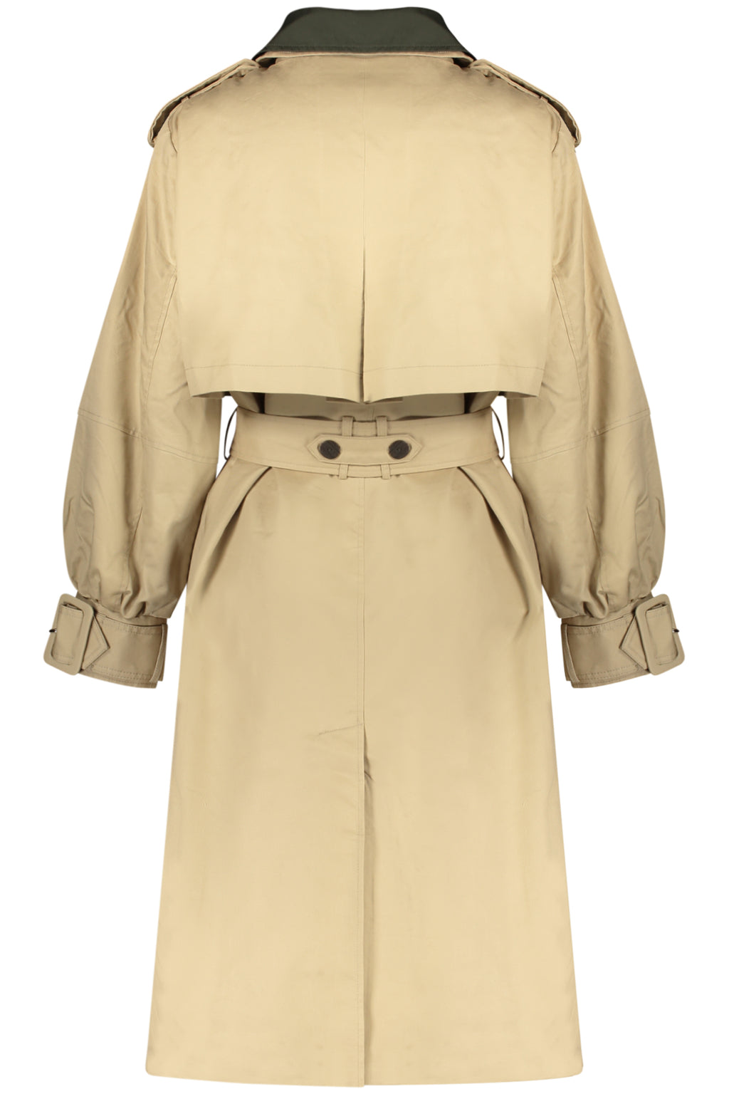 DESIGUAL WOMEN'S BEIGE TRENCH COAT