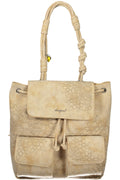 DESIGUAL WOMEN'S BEIGE BACKPACK