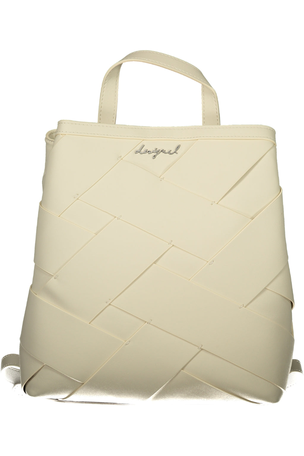 DESIGUAL WOMEN'S WHITE BACKPACK