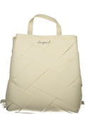 DESIGUAL WOMEN'S WHITE BACKPACK