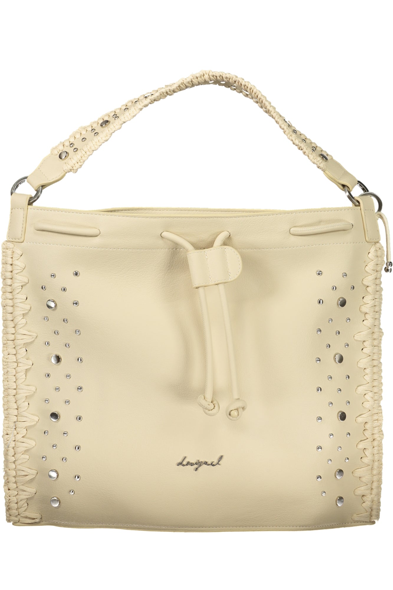 DESIGUAL WOMEN'S WHITE BACKPACK