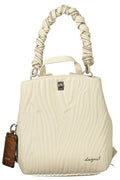 DESIGUAL WOMEN'S WHITE BACKPACK