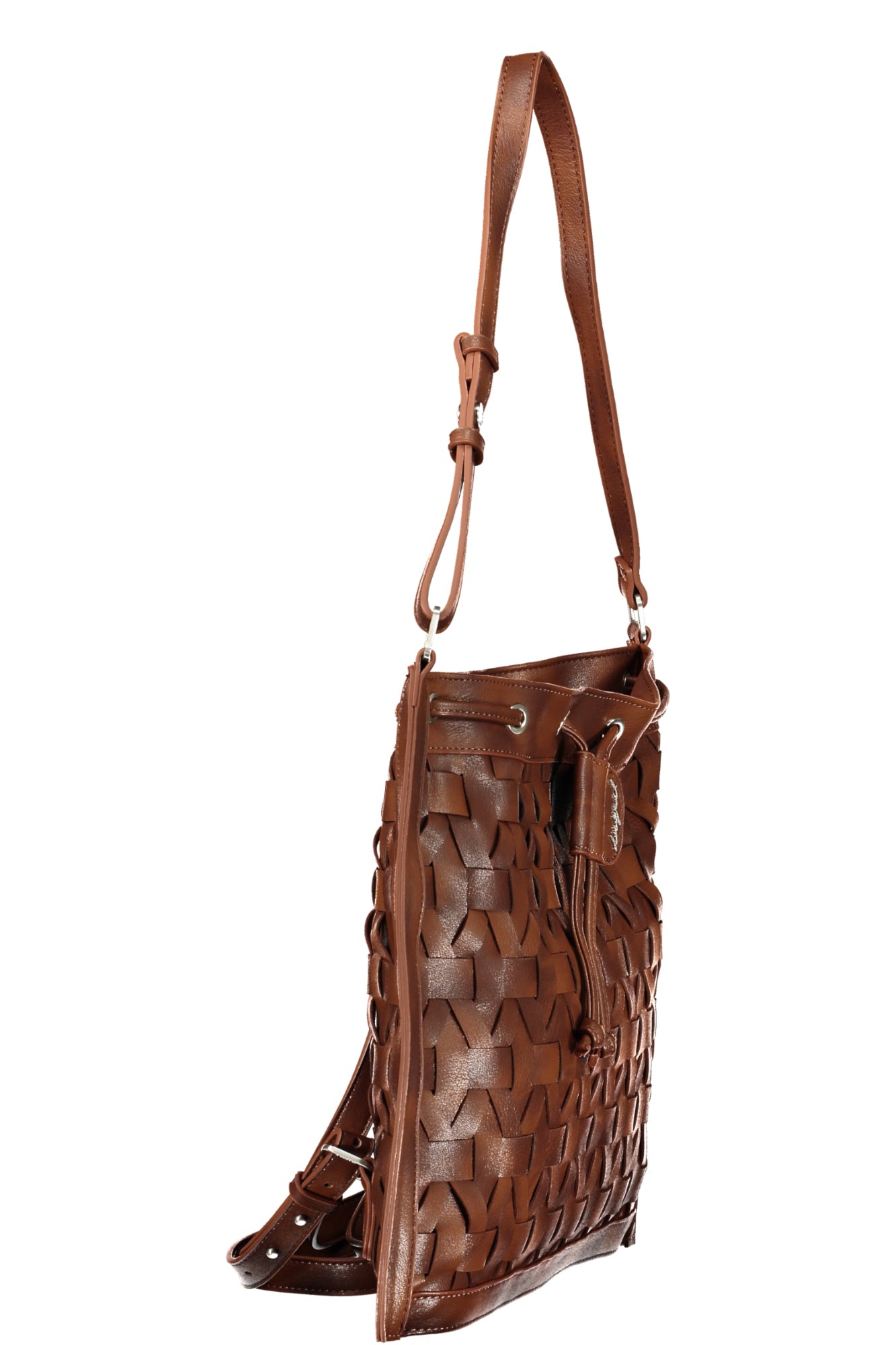 DESIGUAL WOMEN'S BROWN BACKPACK