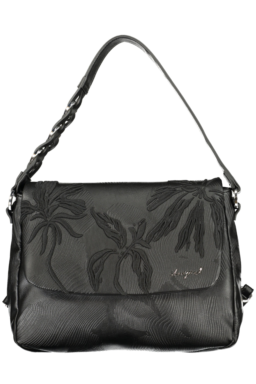 DESIGUAL WOMEN'S BLACK BACKPACK