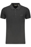 ELLESSE MEN'S SHORT-SLEEVE POLO SHIRT BLACK