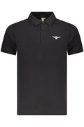 ARMY 1659 BLACK MEN'S SHORT SLEEVE POLO