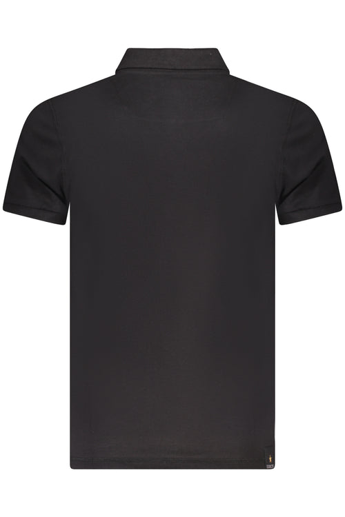 ARMY 1659 BLACK MEN'S SHORT SLEEVE POLO