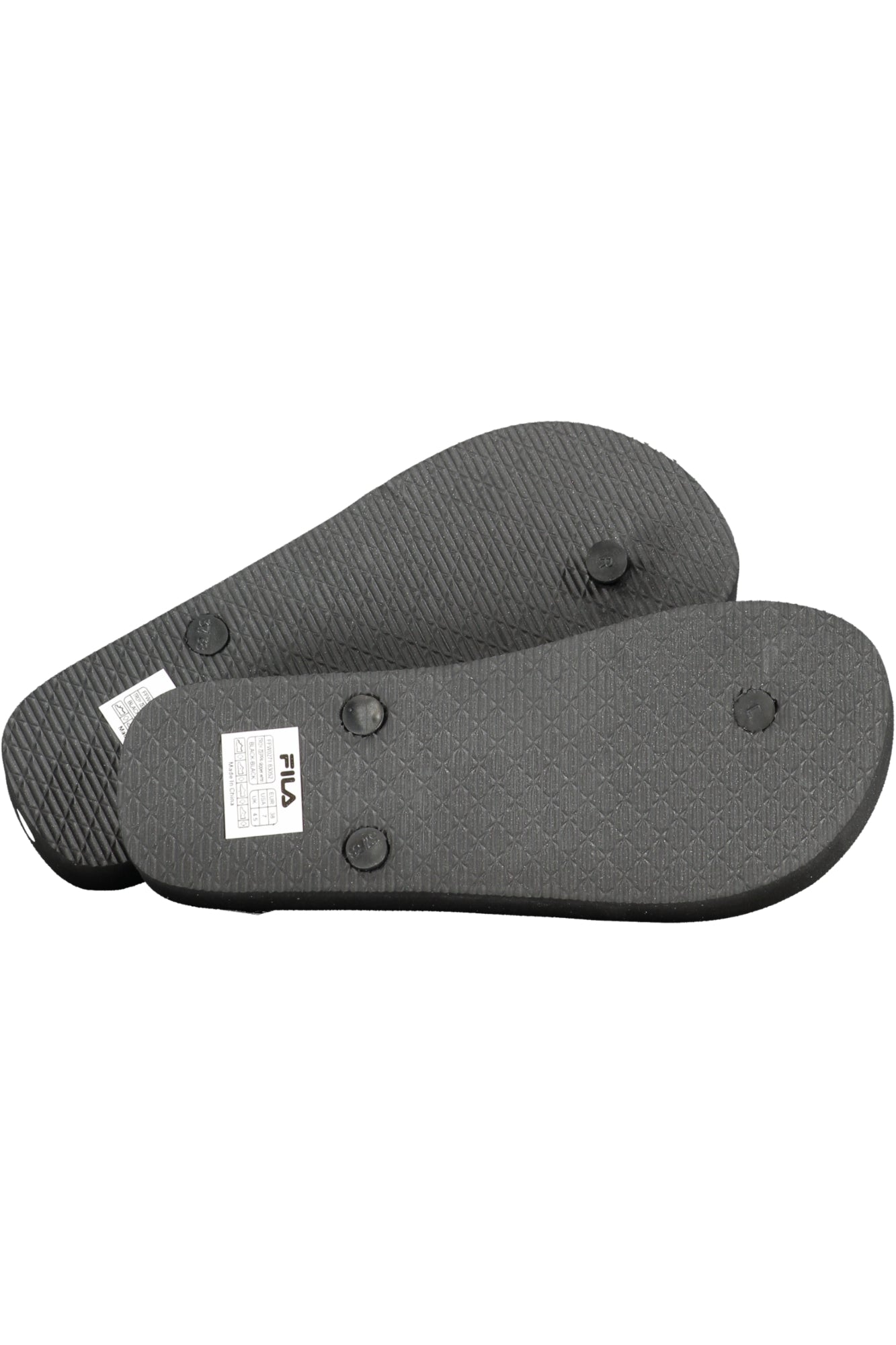 FILA BLACK WOMEN'S FOOTWEAR SLIPPERS