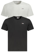 FILA MEN'S SHORT SLEEVE T-SHIRT BLACK