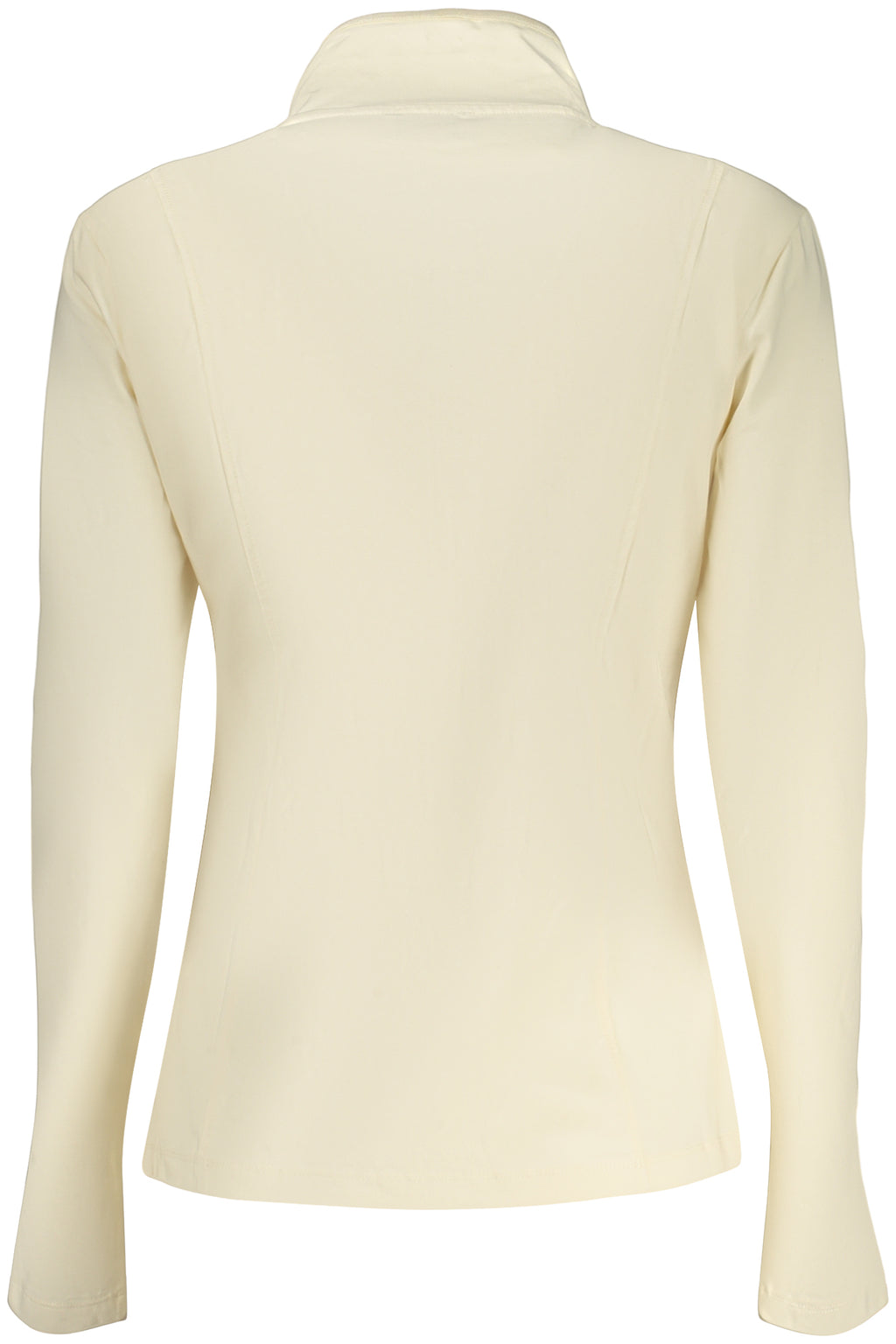 FREDDY WOMEN'S BEIGE ZIP-UP SWEATSHIRT