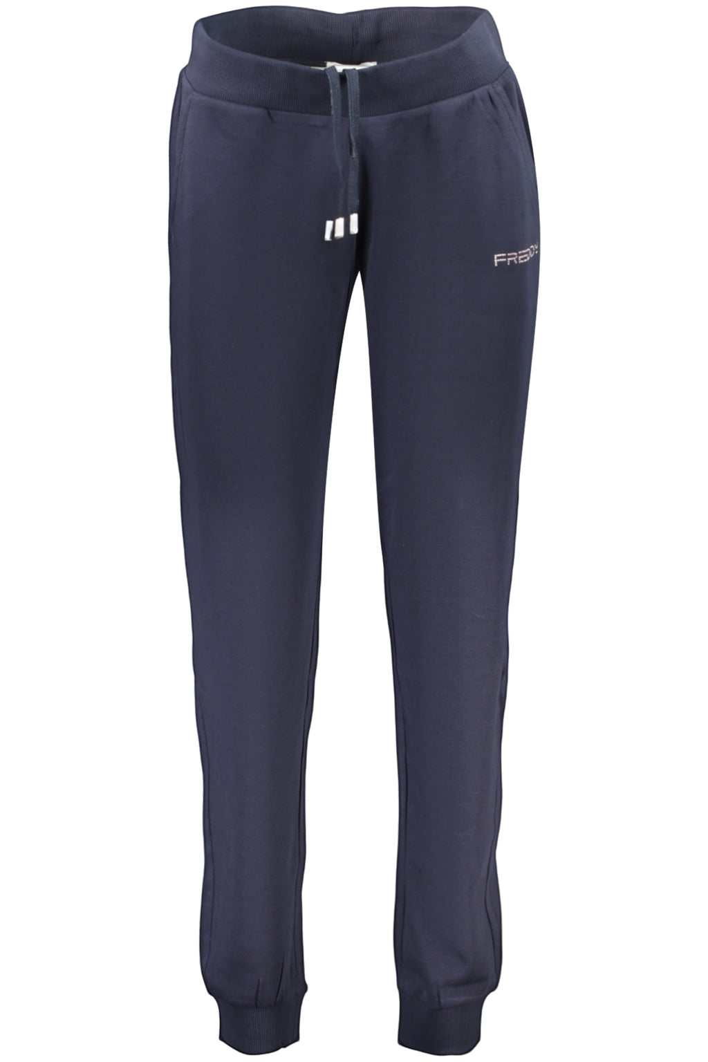 FREDDY WOMEN'S BLUE ZIP-UP SWEATSHIRT