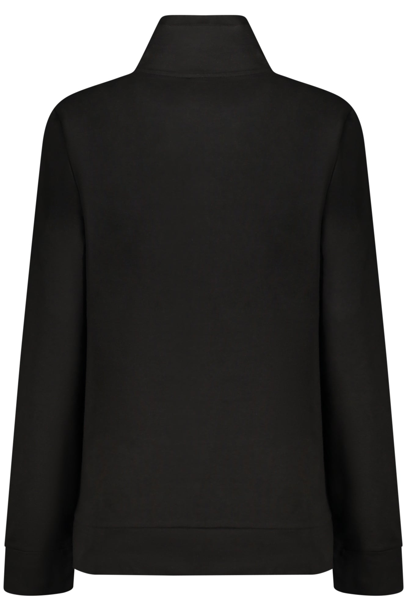 FREDDY WOMEN'S BLACK ZIP-UP SWEATSHIRT