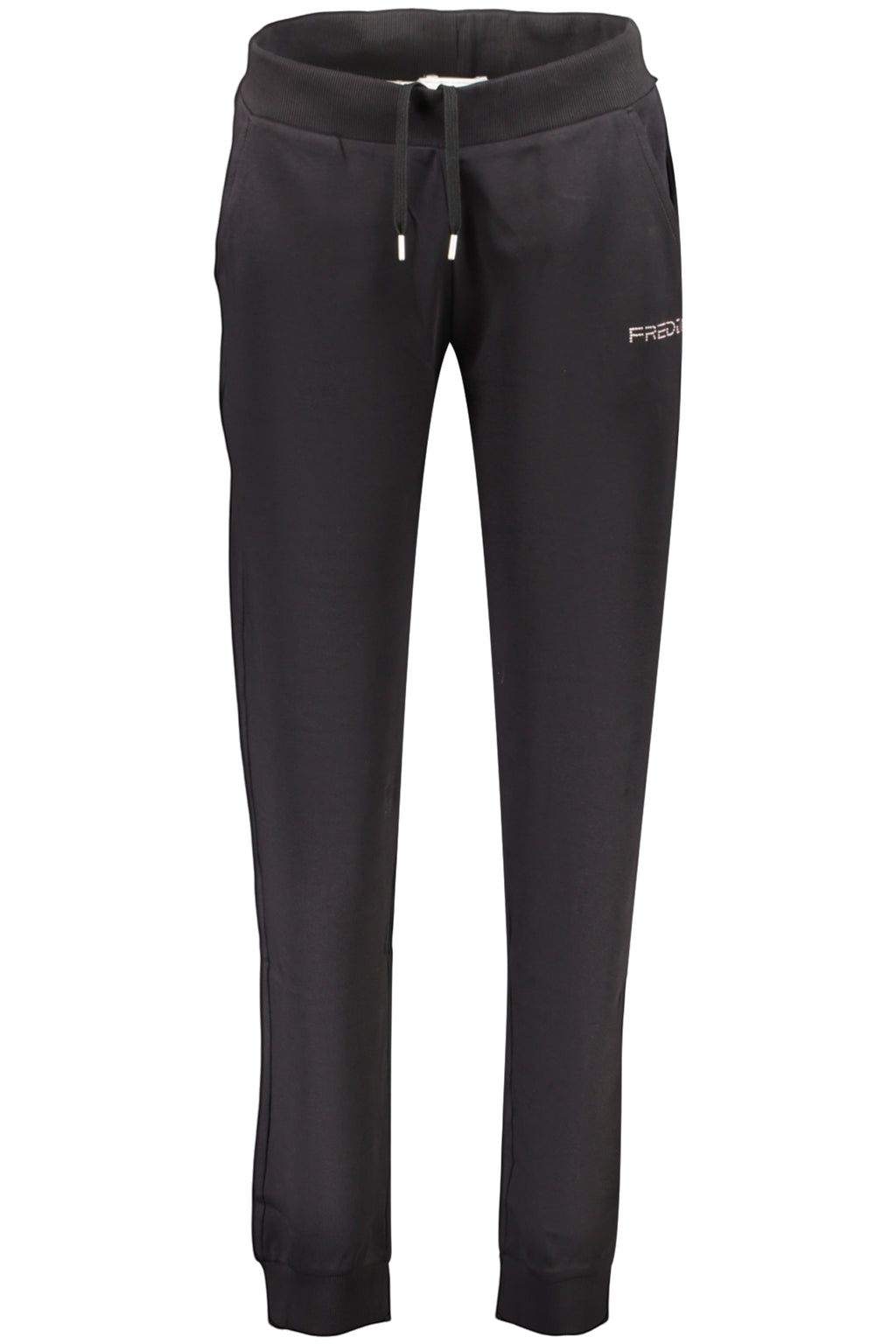 FREDDY WOMEN'S BLACK ZIP-UP SWEATSHIRT