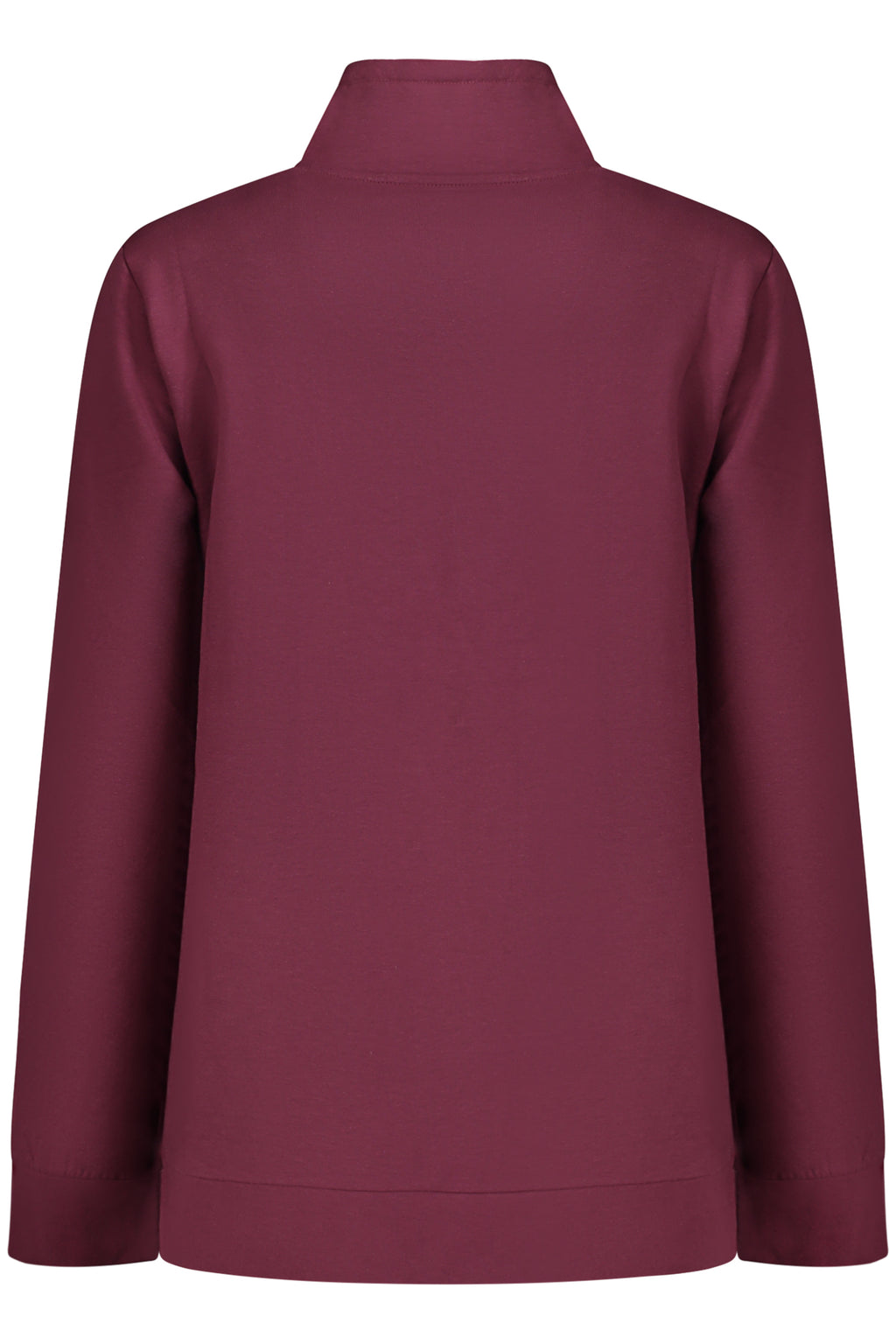 FREDDY WOMEN'S PURPLE ZIP-UP SWEATSHIRT