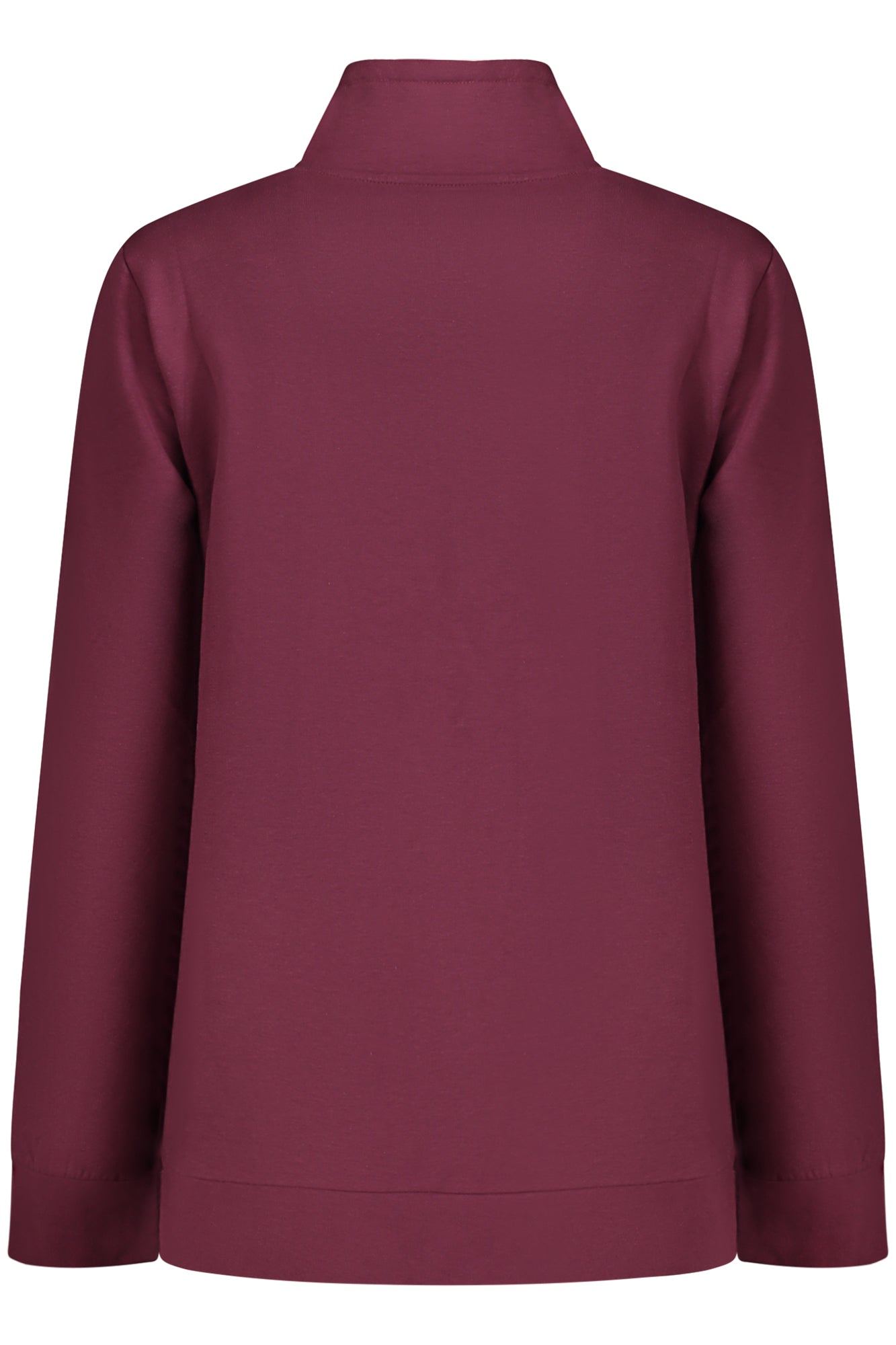 FREDDY WOMEN'S PURPLE ZIP-UP SWEATSHIRT