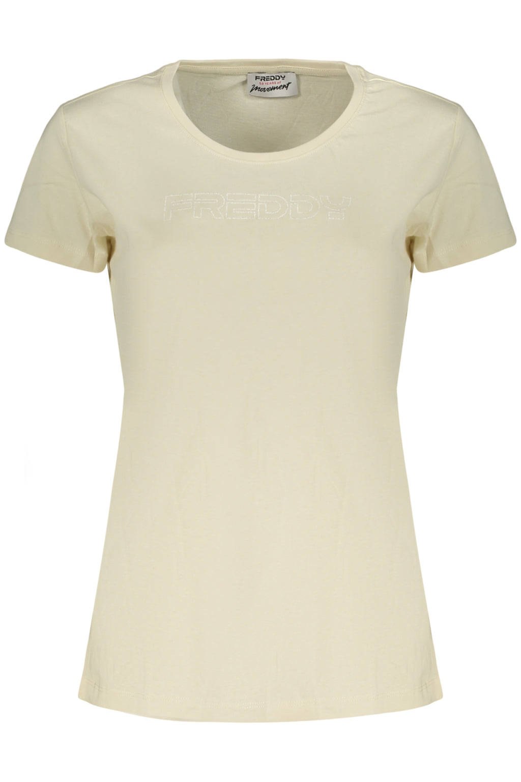 FREDDY WOMEN'S SHORT-SLEEVE T-SHIRT BEIGE