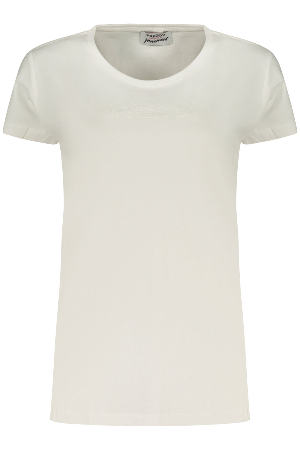 FREDDY WOMEN'S SHORT-SLEEVE T-SHIRT WHITE