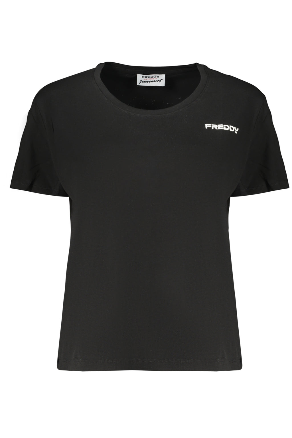 FREDDY WOMEN'S SHORT-SLEEVE T-SHIRT BLACK
