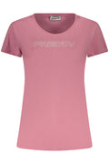 FREDDY WOMEN'S PINK SHORT-SLEEVE T-SHIRT