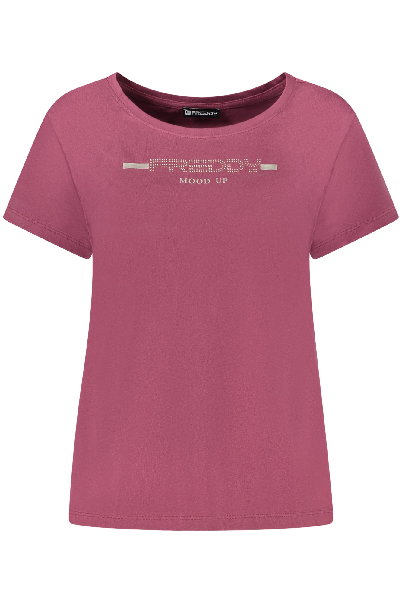 FREDDY WOMEN'S PURPLE SHORT-SLEEVE T-SHIRT