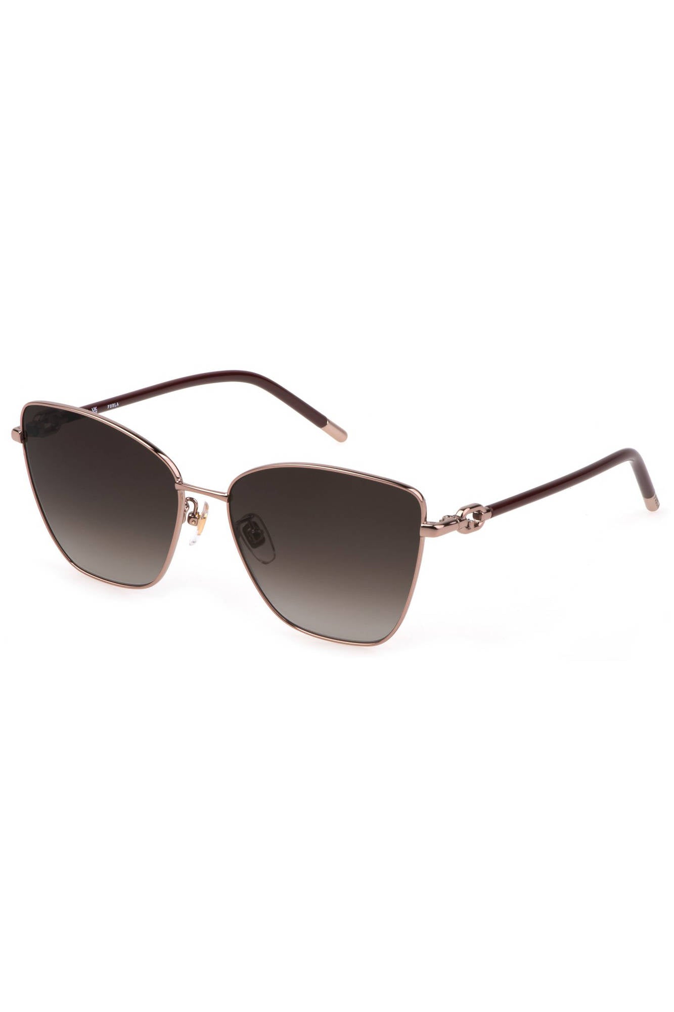 FURLA WOMAN SILVER SUNGLASSES