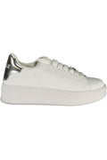 GAELLE PARIS WHITE WOMEN'S SPORTS SHOES