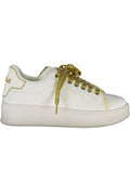 GAELLE PARIS WHITE WOMEN'S SPORTS SHOES