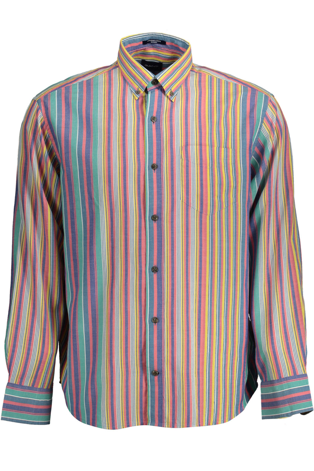 GANT LONG SLEEVE SHIRT MEN BLUE