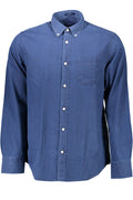 GANT LONG SLEEVE SHIRT MEN BLUE