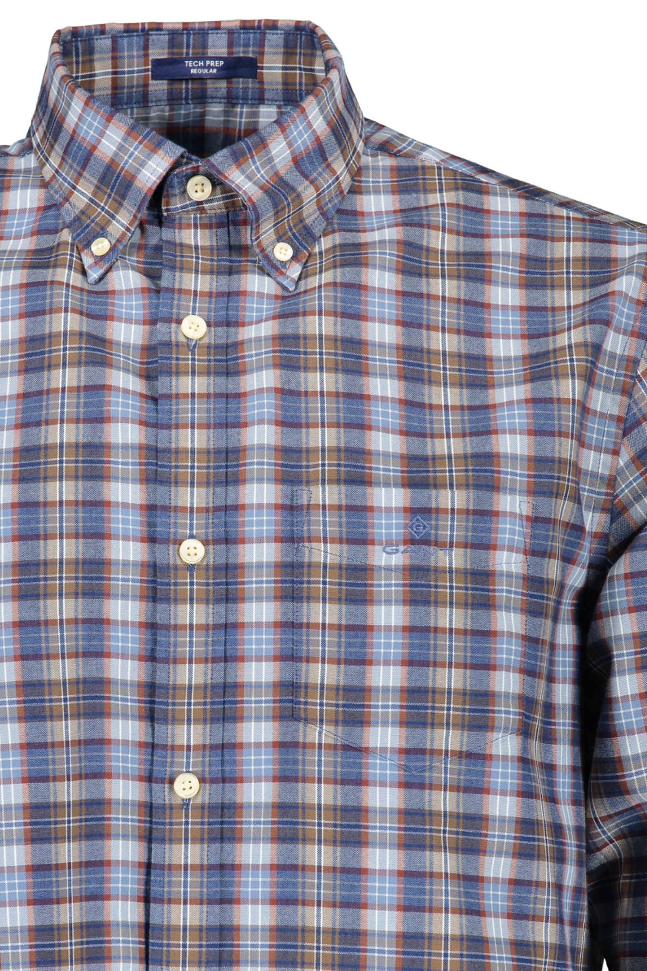 GANT MEN'S BLUE LONG SLEEVE SHIRT