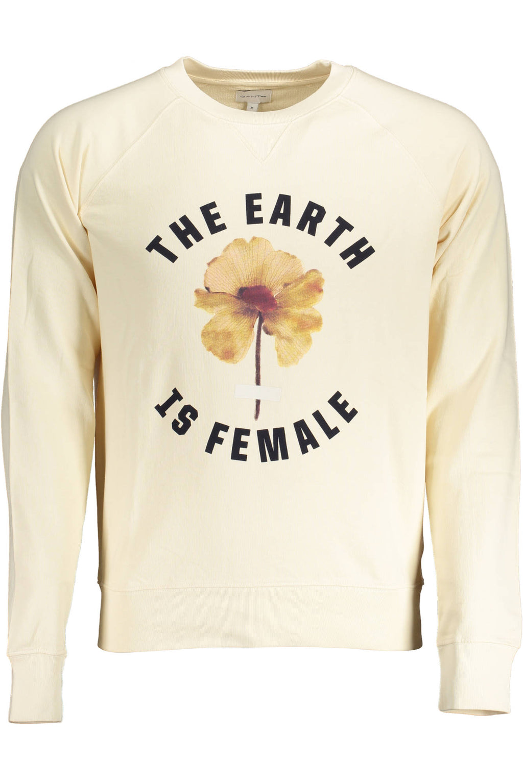 GANT SWEATSHIRT WITHOUT ZIP MEN BEIGE