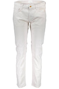 GANT WHITE WOMEN'S TROUSERS