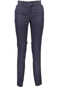 GANT WOMEN'S BLUE TROUSERS