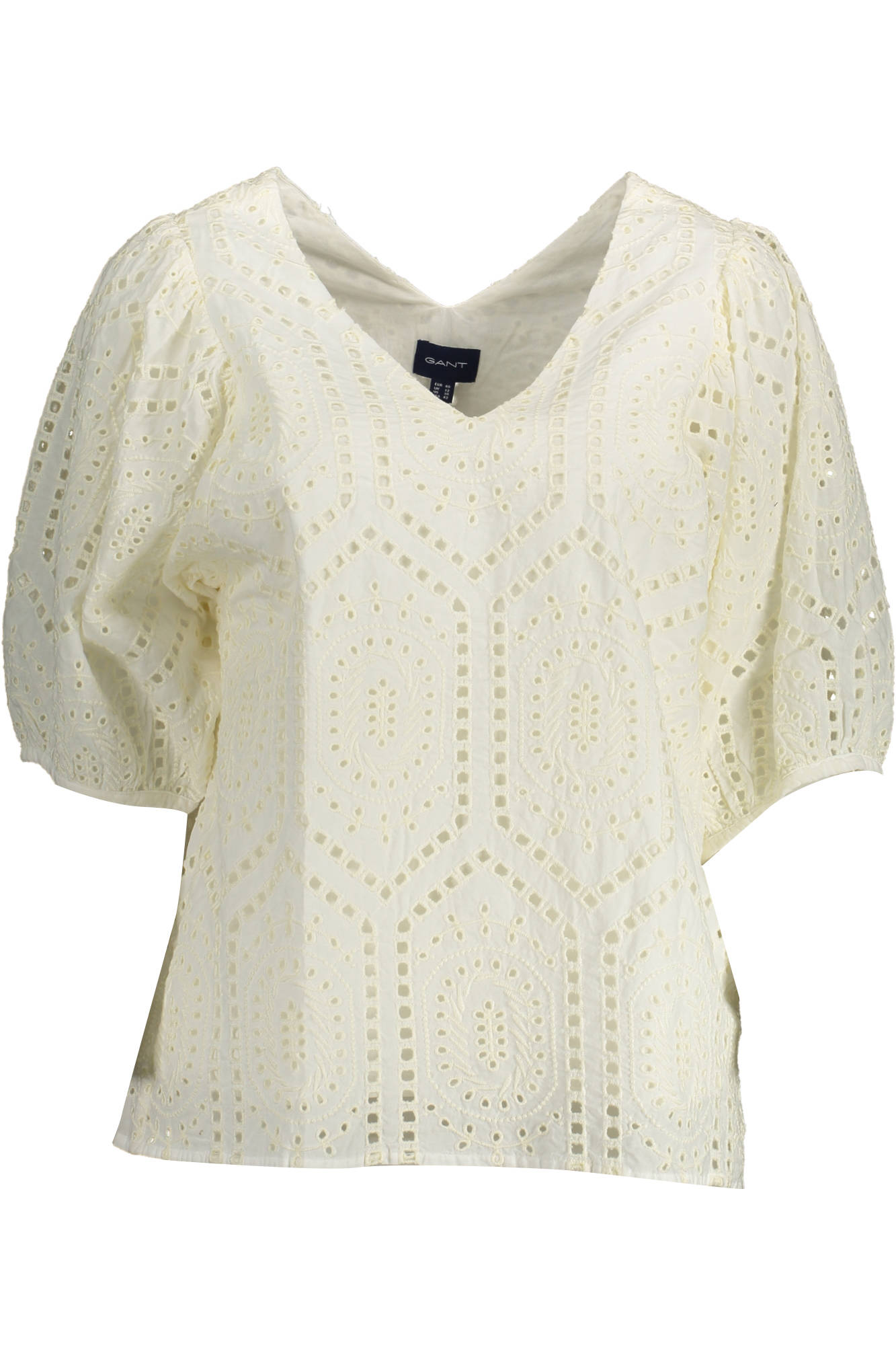 GANT WOMEN'S SHORT SLEEVE T-SHIRT WHITE