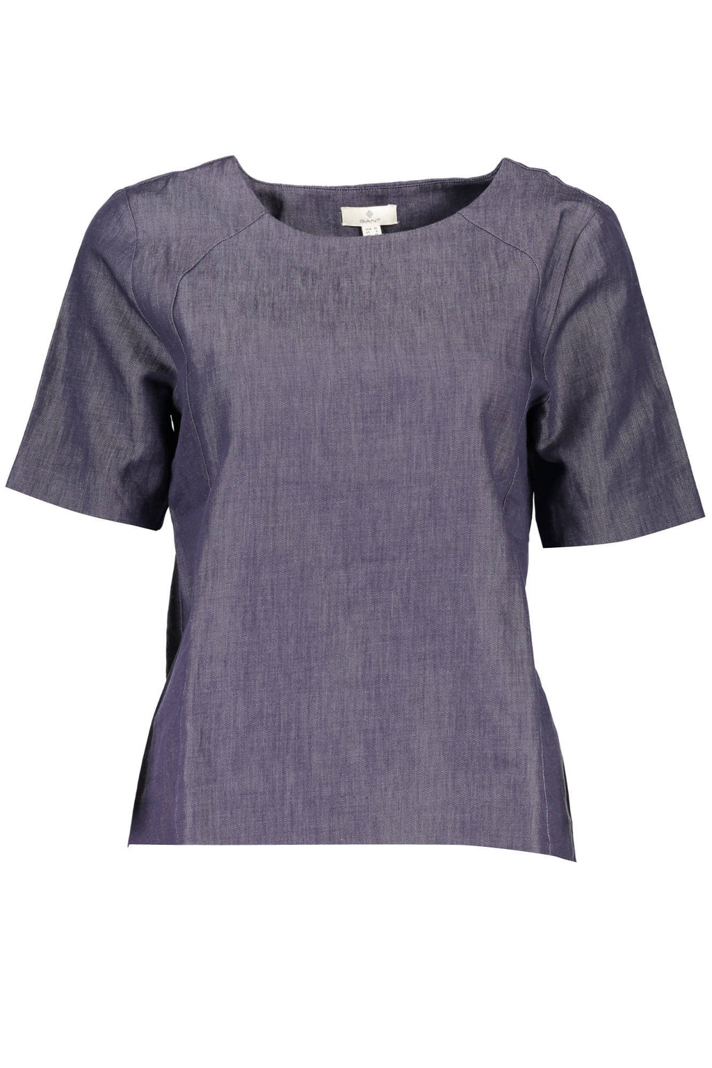 GANT WOMEN'S SHORT SLEEVE T-SHIRT BLUE
