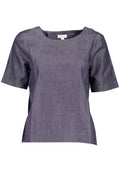 GANT WOMEN'S SHORT SLEEVE T-SHIRT BLUE