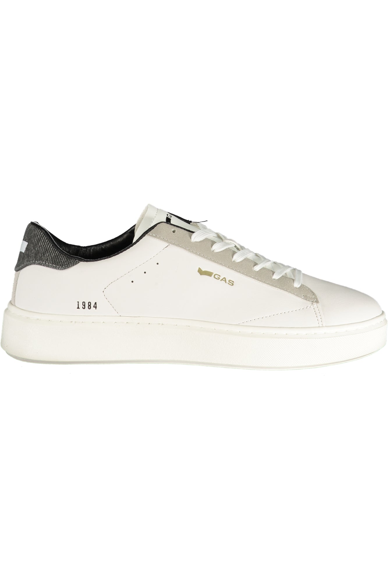 GAS MEN'S WHITE SPORTS FOOTWEAR