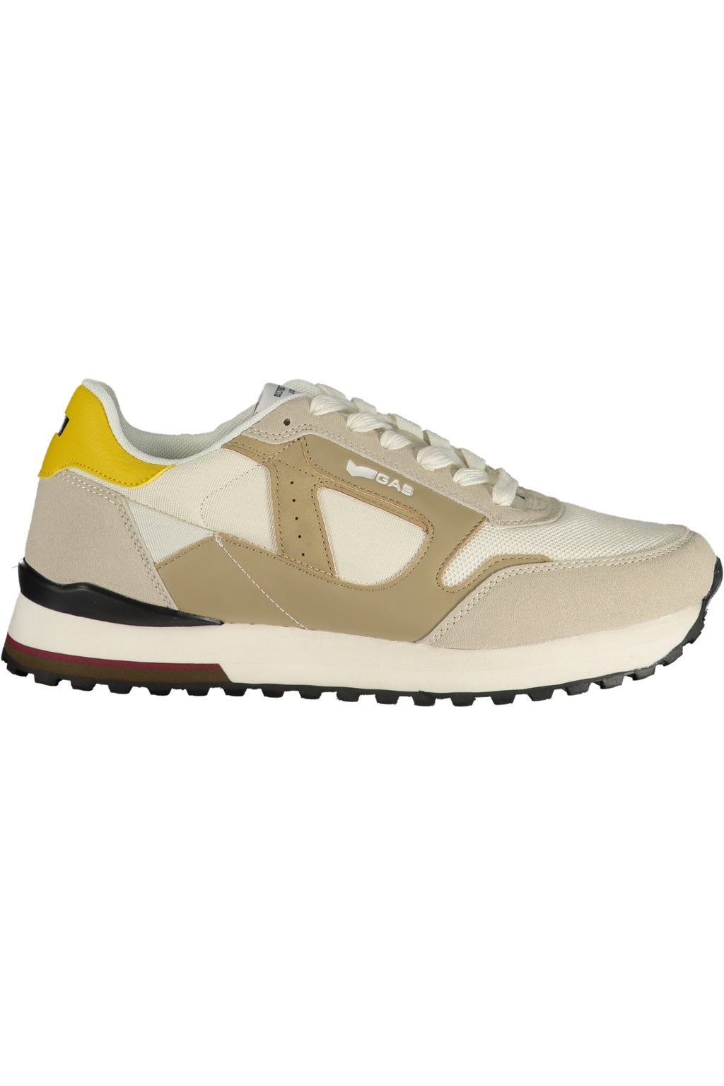 GAS MEN'S WHITE SPORTS FOOTWEAR