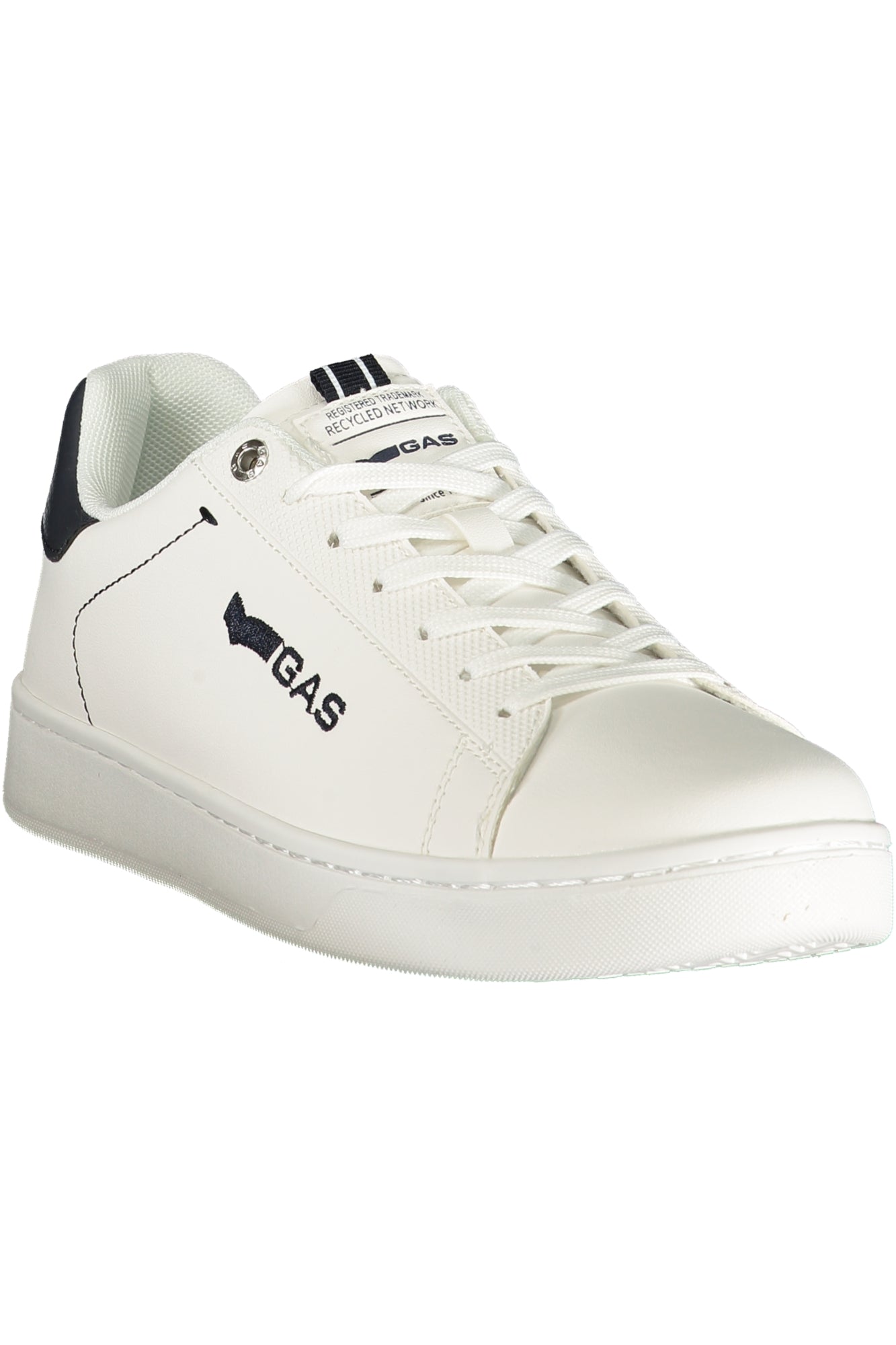 GAS MEN'S WHITE SPORTS FOOTWEAR