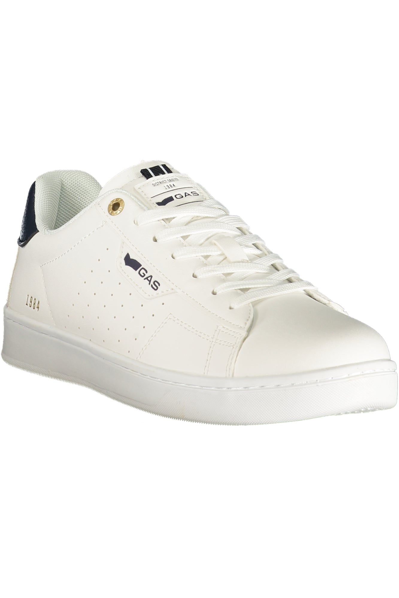 GAS MEN'S WHITE SPORTS FOOTWEAR