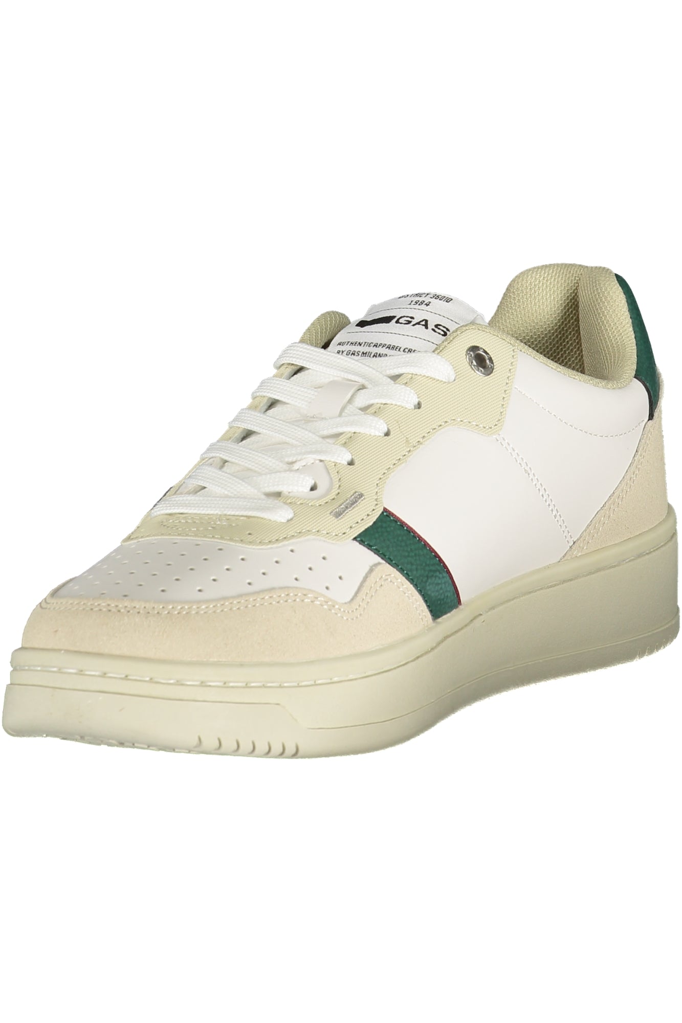 GAS MEN'S WHITE SPORTS FOOTWEAR
