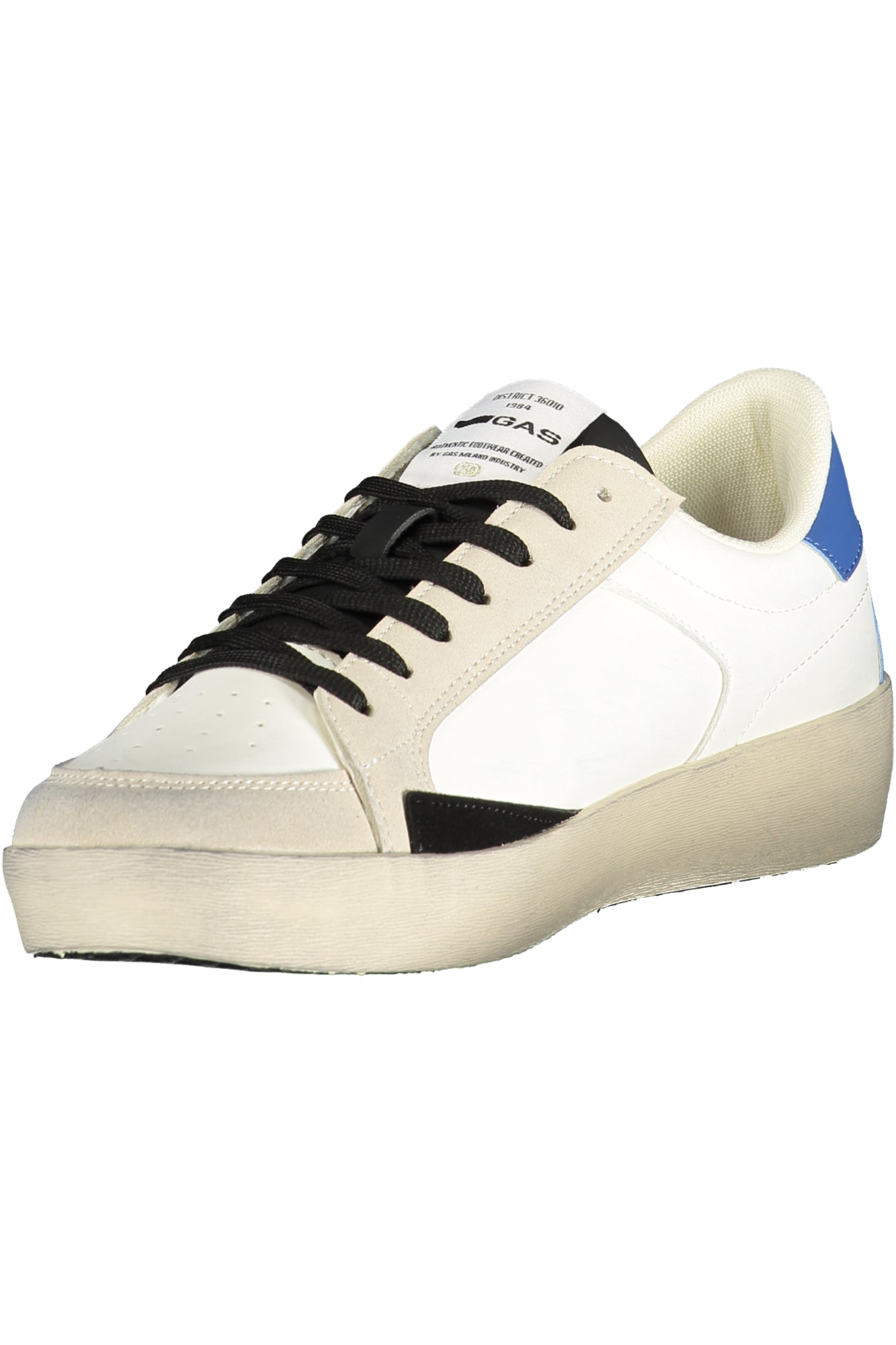 GAS MEN'S WHITE SPORTS FOOTWEAR